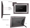 32GB 10.1 Inch Digital Picture Frame 1920x1200 FHD IPS Touch Screen Smart WiFi Digital Photo Frame,Auto-Rotate Share Photos Remotely via Frameo APP