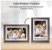 32GB 10.1 Inch Digital Picture Frame 1920x1200 FHD IPS Touch Screen Smart WiFi Digital Photo Frame,Auto-Rotate Share Photos Remotely via Frameo APP