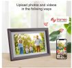 32GB 10.1 Inch Digital Picture Frame 1920x1200 FHD IPS Touch Screen Smart WiFi Digital Photo Frame,Auto-Rotate Share Photos Remotely via Frameo APP