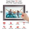 32GB 10.1 Inch Digital Picture Frame 1920x1200 FHD IPS Touch Screen Smart WiFi Digital Photo Frame,Auto-Rotate Share Photos Remotely via Frameo APP