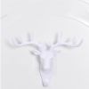 Wall Hanging Hook Vintage Deer Head Antlers For Hanging Key Deer Horns Hanger Rack Wall Decoration