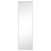 Full Length Wall Mirror,Door Hanging Mirror,Aluminum Alloy Frame Full Body Mirror,Rectangle Dressing Mirror,Bedroom Living room Mirror for Home 48"Ã—1