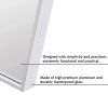Full Length Wall Mirror,Door Hanging Mirror,Aluminum Alloy Frame Full Body Mirror,Rectangle Dressing Mirror,Bedroom Living room Mirror for Home 48"Ã—1