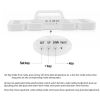 3D LED Display Digital Clock 12/24 Hour Nightlight Watch USB Alarm Clock Home